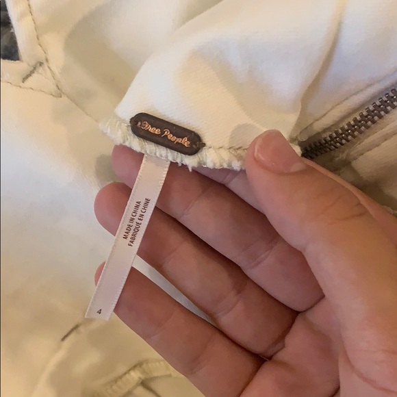 Free people mini white skirt - Picture 3 of 5